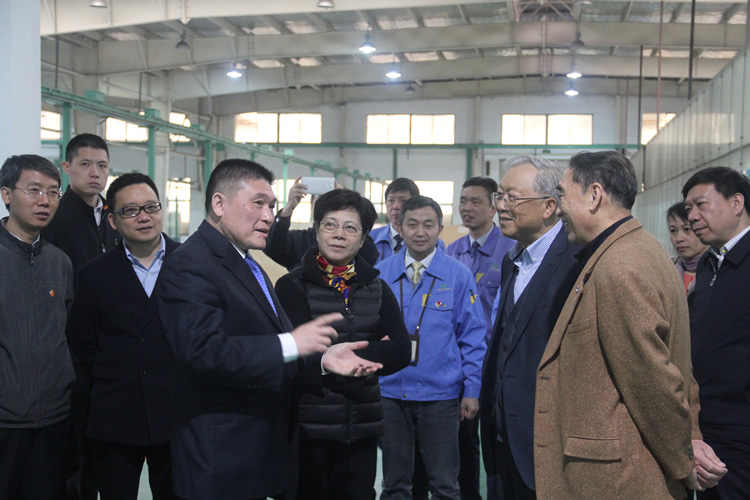 Lu Yongxiang, the former vice chairman of the National People s Congress and a leader in the science and technology industry, inspected Huatong Pneumatics